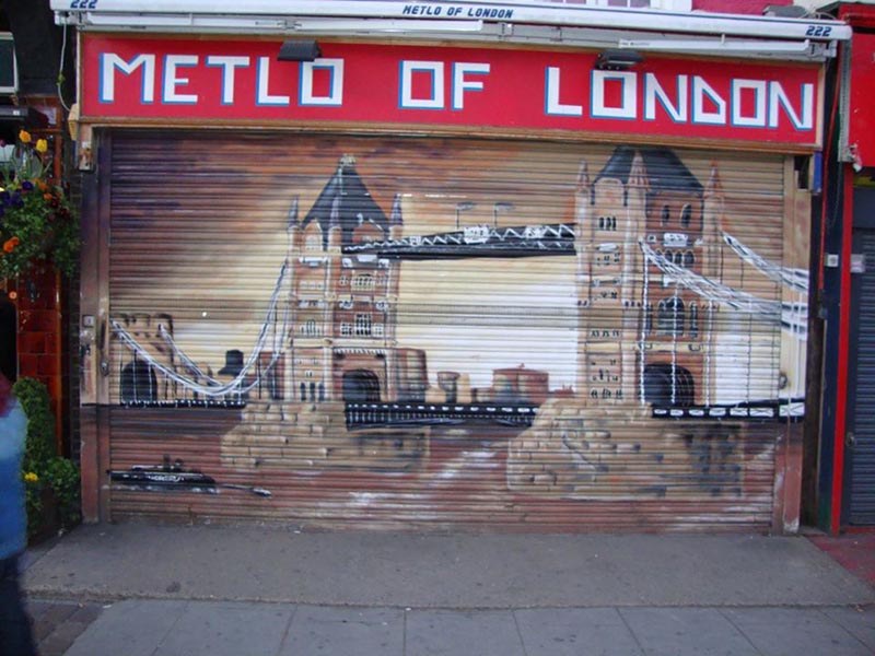 London - Λονδίνο πόρτες και παράθυρα