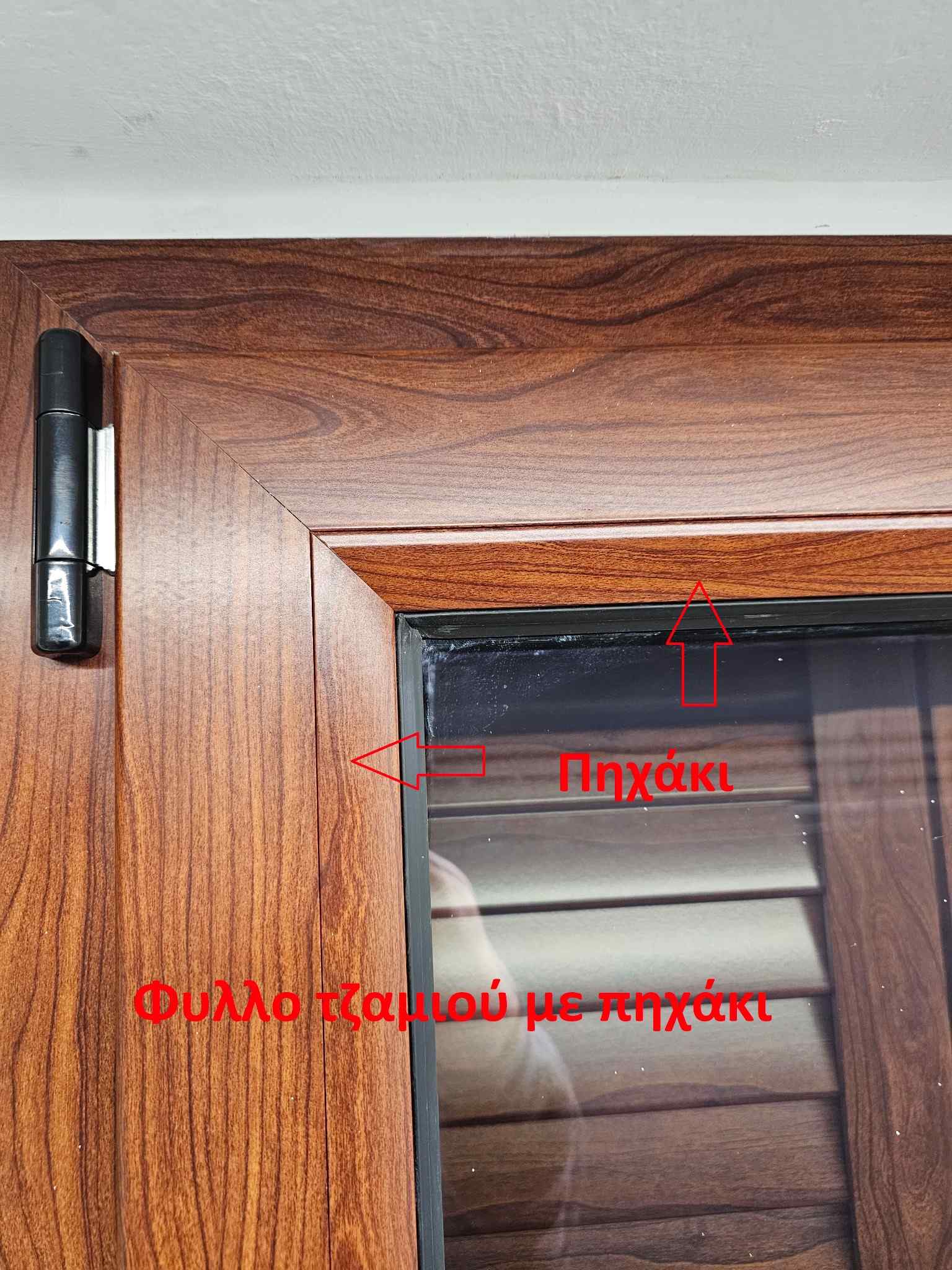 φυλλα τζαμιου με πηχακι