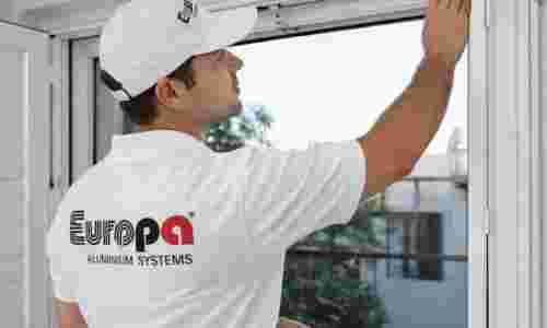 Τεχνικός έλεγχος από την Europa πριν την αποπληρωμή των κουφωμάτων