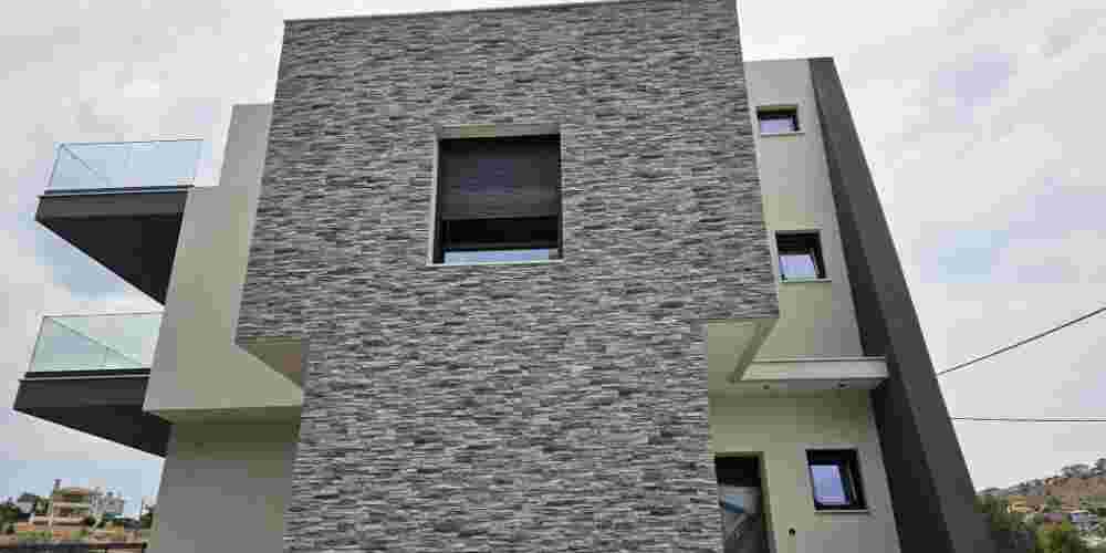 Καλλιτεχνούπολη Πικέρμι κουφώματα αλουμινίου Europa χρώμα Ammos Ral 7021