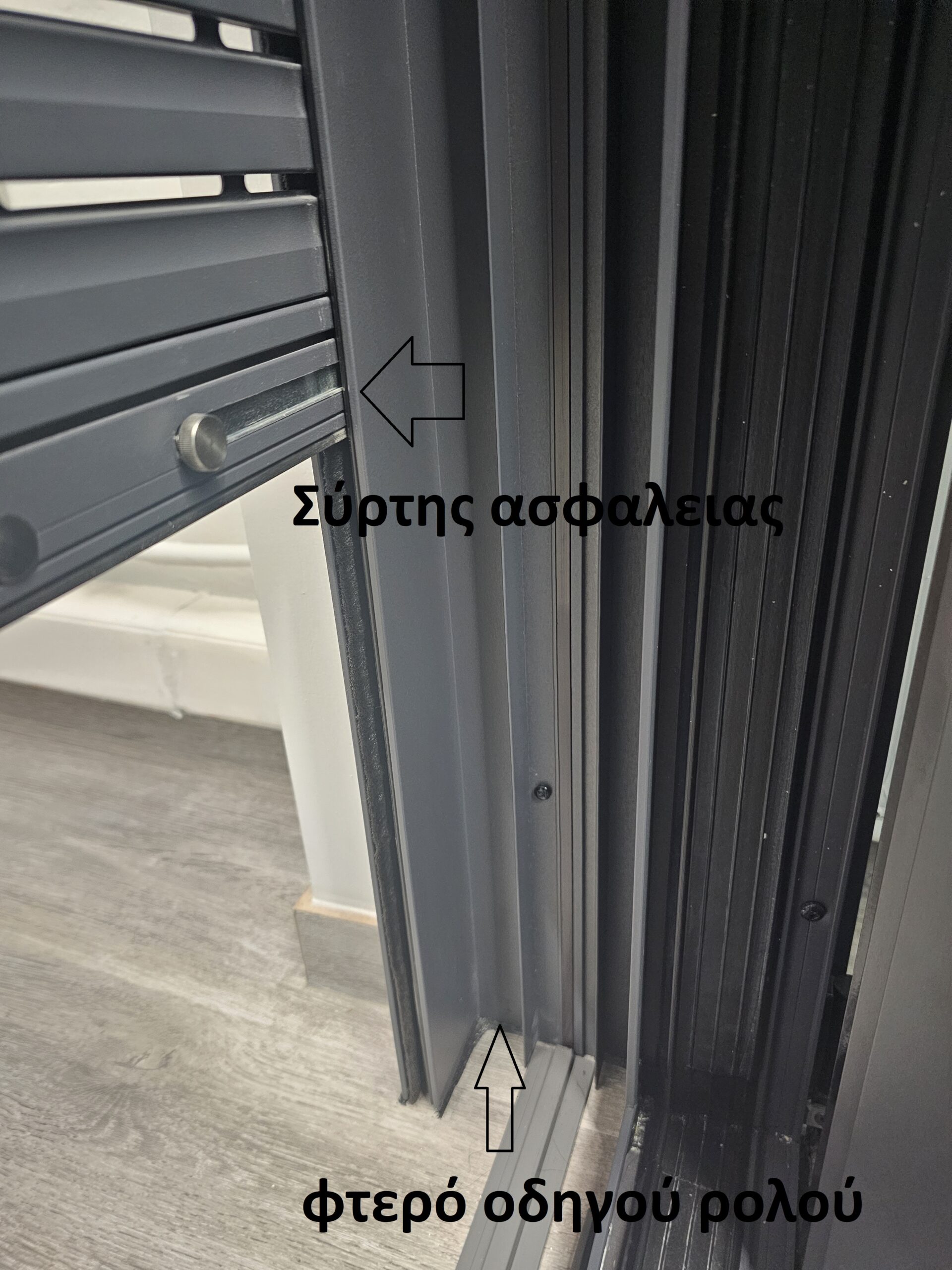 Ενισχυμένοι σύρτες για ρολά