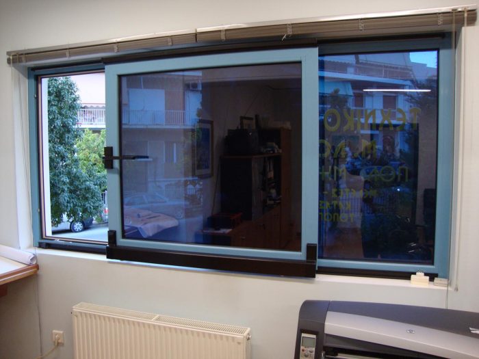 Συρόμενα - ανακλινόμενα κουφώματα τύπου Vw