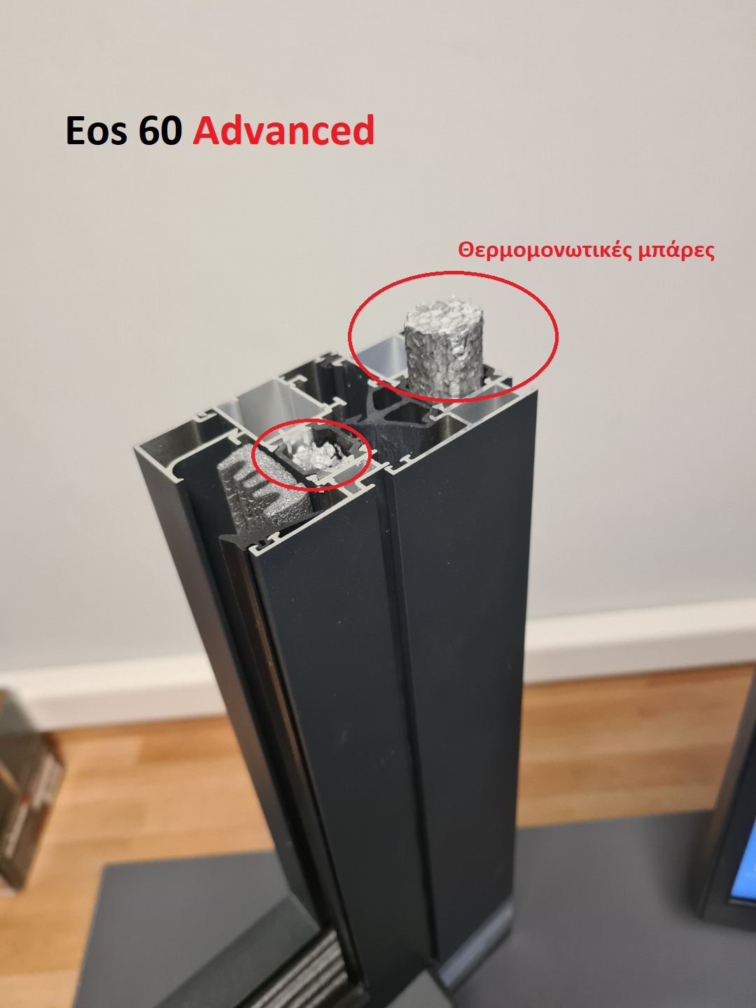 θερμοδιακοπτόμενα κουφώματα αλουμινίου 