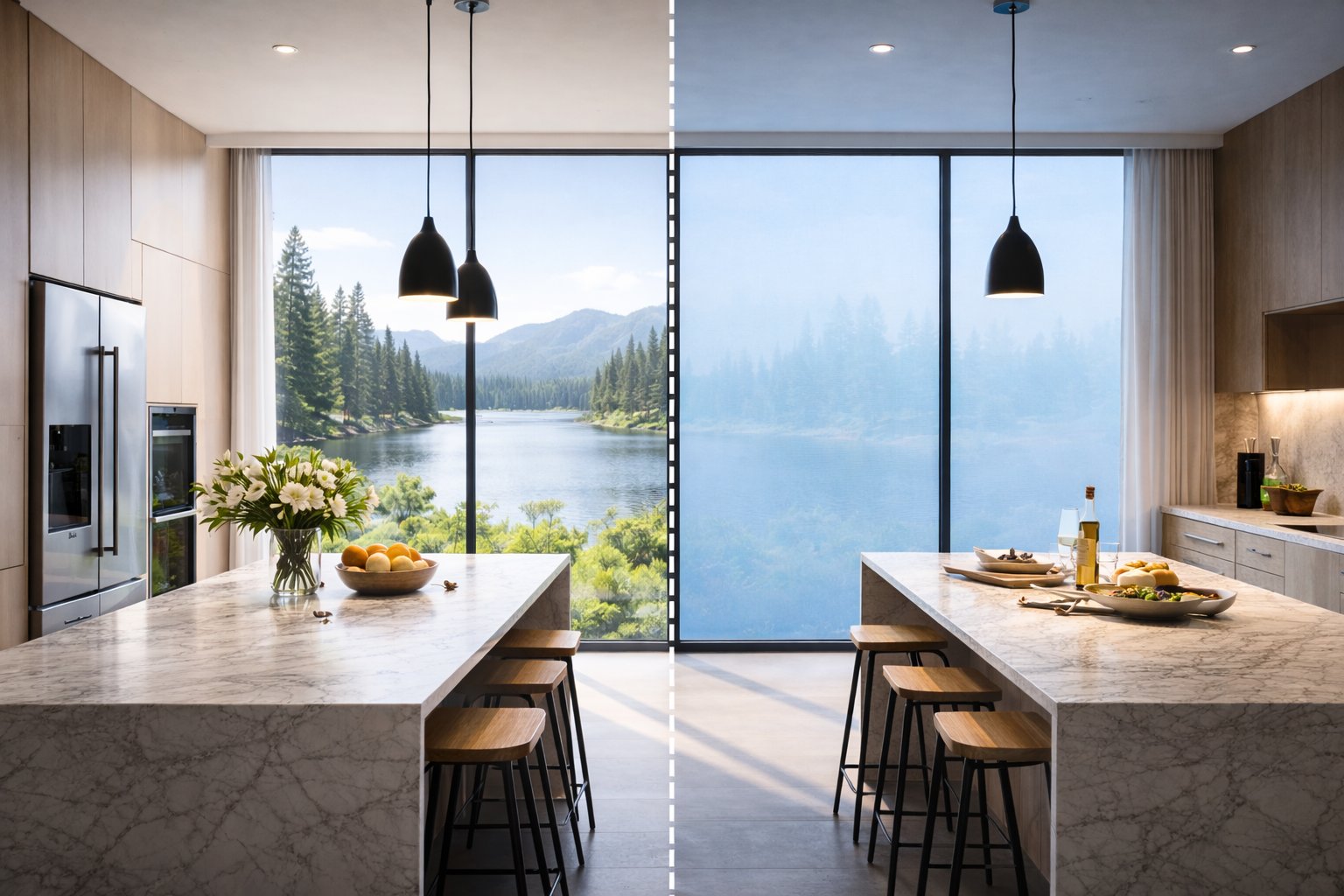 Electrochromic Glass ή ηλεκτρικά φιμέ τζάμια