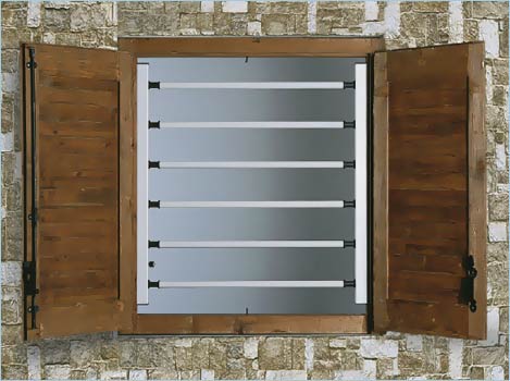 Αποσπώμενες μπάρες σε αντικλεπτικά κουφώματα