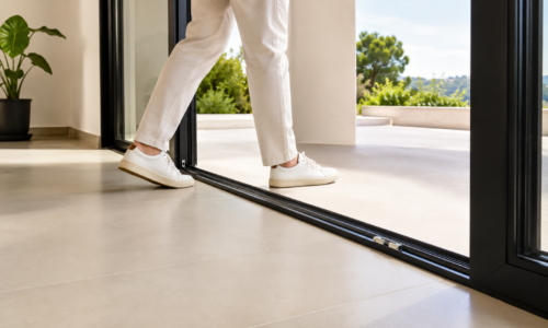 Low threshold for casement frames